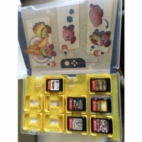 Utskrivbart Nintendo Switch Game Case 3d-modell