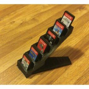 Printable Nintendo Game Cart Stand 3d model