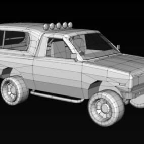 Voiture de camionnette Nissan 1400 modèle 3D