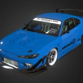 Voiture Nissan Silvia S15 modèle 3D