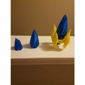 Model 3D kryształu pylonu do wydrukowania