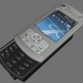 گوشی نوکیا N80 مدل سه بعدی