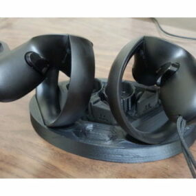 Printable Oculus Touch Controller Stand 3d model