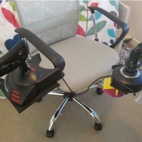 Joystick kancelářské židle 3D model pro tisk