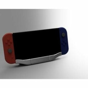Afdrukbaar modulair dock Nintendo Switch 3D-model