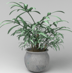 Outdoor Plant Pot 3d model