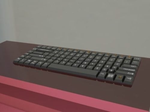 PC-tastatur Typisk design