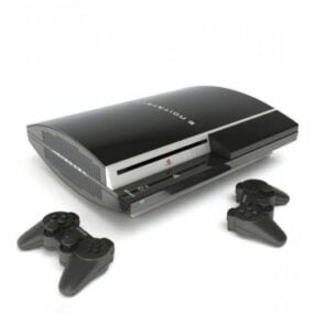 Ps3 Sony Playstation modèle 3D