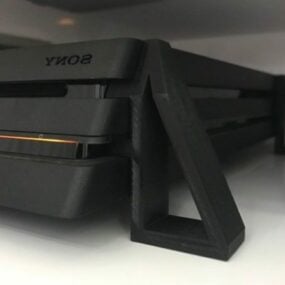 Stojan na nohy PS4 3D model pro tisk