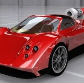 Bugatti Veyron Super Car V1 3D-model