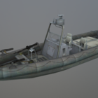 Veículo de barco de patrulha de velocidade