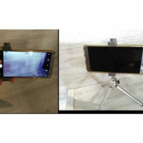 Printable Phone Camera Grip 3d model