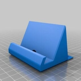 Phone Stand With Hole Printable 3d model