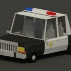 Plymouth Lowpoly Police Car