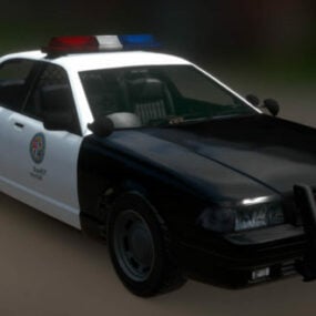 Model 3d Permainan Mobil Polisi Gta