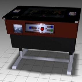 大力水手鸡尾酒桌街机游戏机3d模型