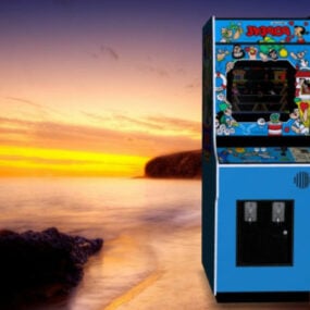 Mô hình 3d máy chơi game Popeye