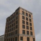 Edificio per uffici postali della città