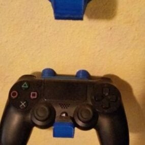 PS4 Playstation Controller 3D model pro montáž na stěnu pro tisk