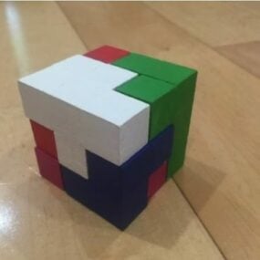 Muinainen Puzzle Box 3D-malli