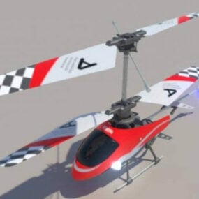 Rc Helicopter 3d-model