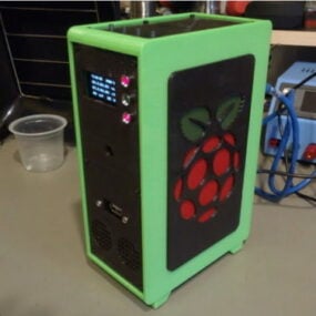 Raspberry Pi Tower Case Printable 3d model