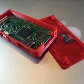 Model 3D inteligentnej obudowy Raspberry Pi Zero do wydrukowania