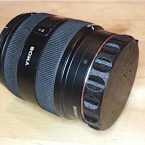 Printable Rear Lens Cap Sony A Mount 3d model