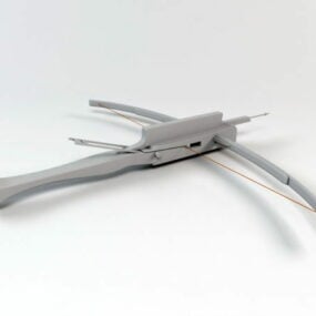 Repeating Crossbow Weapon 3d model