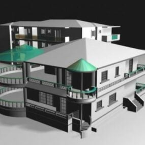 Design Residential House 3d model