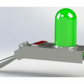 Pistolet portalowy Rick Morty Model 3D do wydrukowania