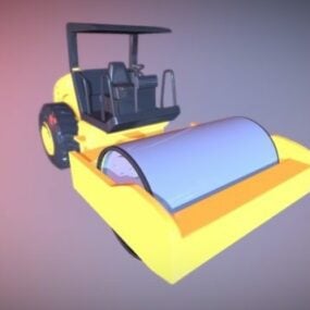 Road Roller Truck 3D-malli