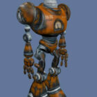 Diseño humanoide del robot Bs01