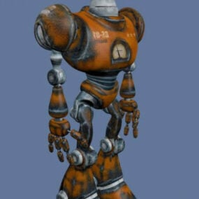 Scifi Robot Character Humanoid Bot 3d model