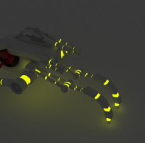 Robot Spider Led Light 3d model