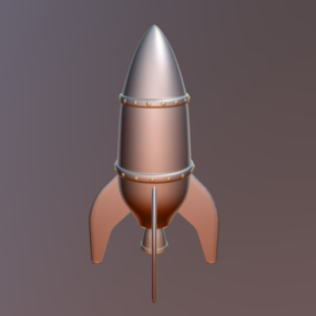 科幻货运太空飞船3d模型