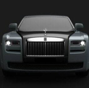 3д модель автомобиля Rolls Royce Phantom Ghost