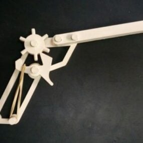 Modelo 3D para impressão de arma de elástico