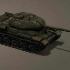 Sovjetisk tank Js-122 3d-modell