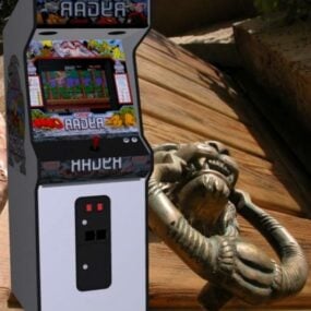 Máquina arcade Rygar modelo 3d