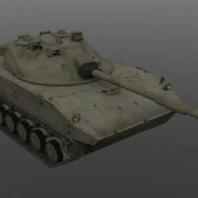 2s25 Sprut-sd坦克3d模型