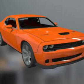Car Srt Dodge Challenger 3d model