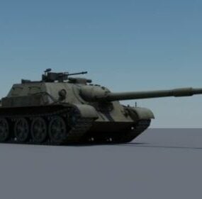 Su-122 Russian Ww2 Tank 3d model