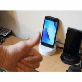 Samsung A3 Phone Cradle דגם תלת מימד להדפסה
