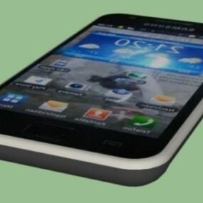 Nokia Mobile Phone On Circle Holder 3d model