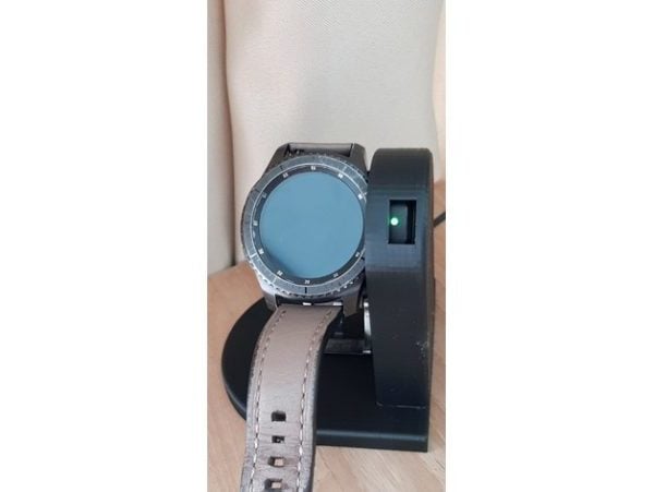 Printable Samsung Gear S3 Charger Stand Free 3d Model - .3ds - Open3dModel