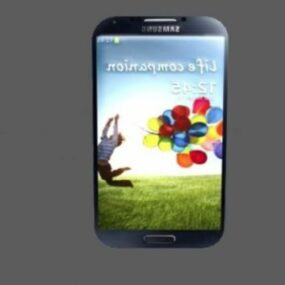 Samsung S4 telefon 3d-modell