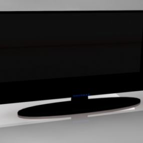 Modello 3d dello schermo TV Samsung