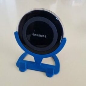 Printable Samsung Wireless Charger Stand 3d model