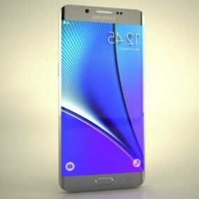 Samsung Smartphone Galaxy S6 Edge 3d model
